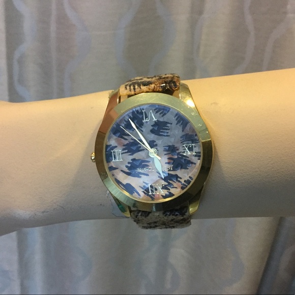 Betsey Johnson Accessories - Leopard Print Wristwatch